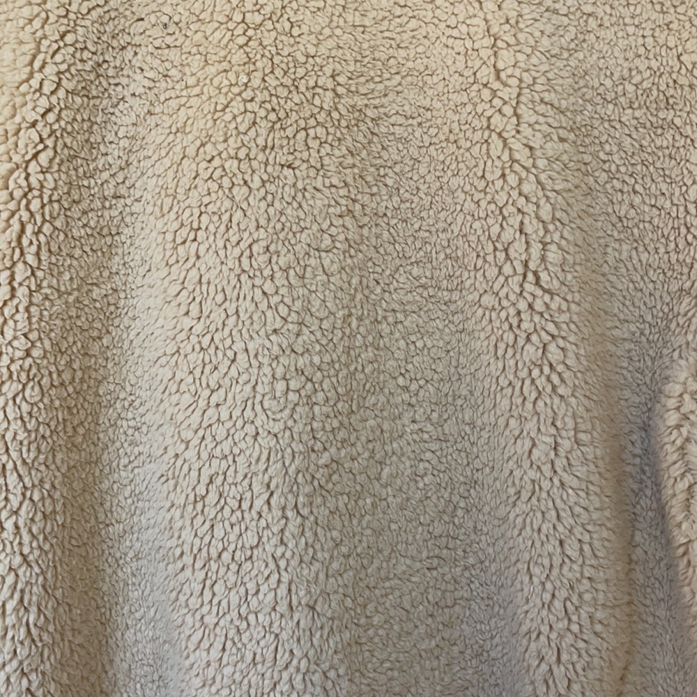 Free People Notched Teddy Peacoat Coat Faux Fur - Picture 8 of 10